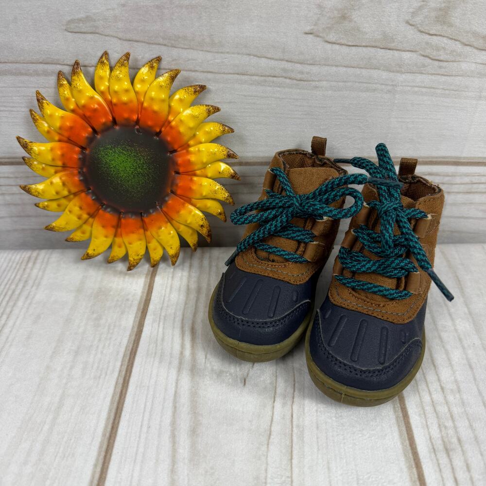 OshKosh B'Gosh‎ Toddler Boots Brown Blue Duck Boot 5C